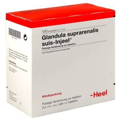 "GLANDULA SUPRARENALIS suis Injeel Ampullen 100 Stück" von "Biologische Heilmittel Heel GmbH"
