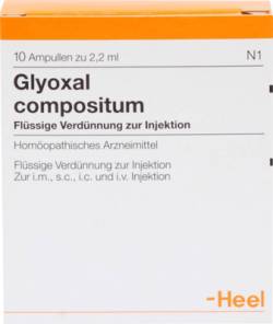 GLYOXAL compositum Ampullen 10 St von Biologische Heilmittel Heel GmbH