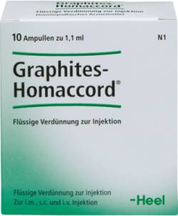 GRAPHITES HOMACCORD Ampullen 10 St von Biologische Heilmittel Heel GmbH