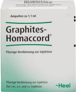 GRAPHITES HOMACCORD Ampullen 100 St von Biologische Heilmittel Heel GmbH