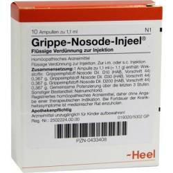 GRIPPE NOSODE Injeel Ampullen 10 St von Biologische Heilmittel Heel GmbH