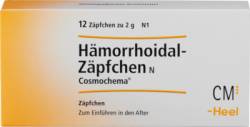 H�MORRHOIDAL Z�pfchen N Cosmochema 12 St von Biologische Heilmittel Heel GmbH