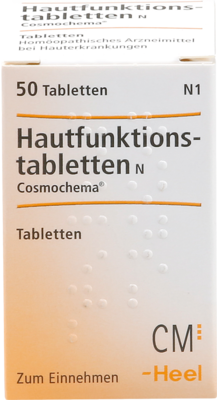 HAUTFUNKTIONSTABLETTEN N Cosmochema 50 St von Biologische Heilmittel Heel GmbH