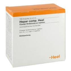 "HEPAR COMP.Heel Ampullen 100 Stück" von "Biologische Heilmittel Heel GmbH"