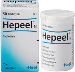 HEPEEL N Tabletten 50 St von Biologische Heilmittel Heel GmbH