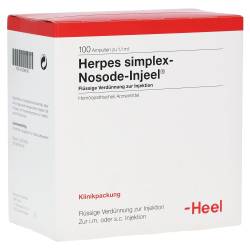 "HERPES SIMPLEX Nosode Injeel Ampullen 100 Stück" von "Biologische Heilmittel Heel GmbH"