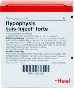 HYPOPHYSIS SUIS Injeel forte Ampullen 10 St von Biologische Heilmittel Heel GmbH