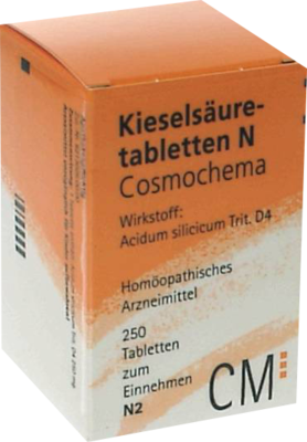 KIESELS�URETABLETTEN N Cosmochema 250 St von Biologische Heilmittel Heel GmbH