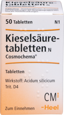 KIESELS�URETABLETTEN N Cosmochema 50 St von Biologische Heilmittel Heel GmbH