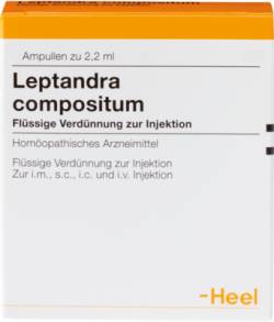 LEPTANDRA COMPOSITUM Ampullen 100 St von Biologische Heilmittel Heel GmbH
