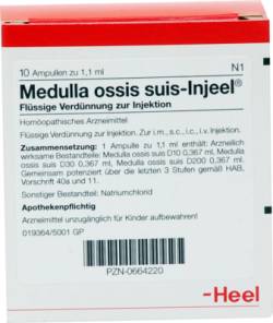 MEDULLA OSSIS suis Injeel Ampullen 10 St von Biologische Heilmittel Heel GmbH