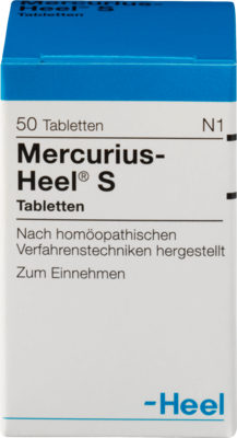 MERCURIUS HEEL S Tabletten 50 St von Biologische Heilmittel Heel GmbH