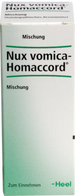 NUX VOMICA HOMACCORD Tropfen 100 ml von Biologische Heilmittel Heel GmbH