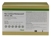 NUX VOMICA HOMACCORD ad us.vet.Ampullen 50 St von Biologische Heilmittel Heel GmbH