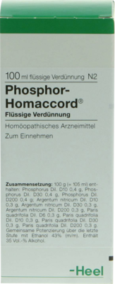 PHOSPHOR HOMACCORD Tropfen 100 ml von Biologische Heilmittel Heel GmbH