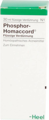 PHOSPHOR HOMACCORD Tropfen 30 ml von Biologische Heilmittel Heel GmbH