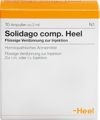 SOLIDAGO COMP.Heel Ampullen 10 St von Biologische Heilmittel Heel GmbH