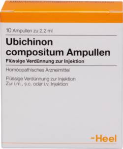 UBICHINON comp.Ampullen 10 St von Biologische Heilmittel Heel GmbH