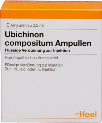 UBICHINON comp.Ampullen 10 St von Biologische Heilmittel Heel GmbH