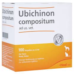 "UBICHINON compositum ad us.vet.Ampullen 100 Stück" von "Biologische Heilmittel Heel GmbH"