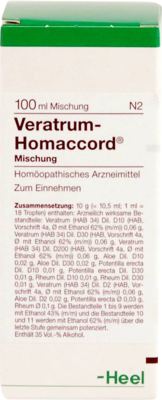 VERATRUM HOMACCORD Tropfen 100 ml von Biologische Heilmittel Heel GmbH
