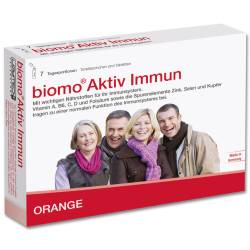 BIOMO Aktiv Immun Trinkfl.+Tab.7-Tages-Kombi 1 P Kombipackung von biomo pharma GmbH