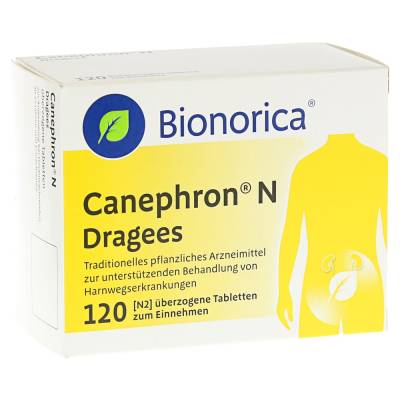 "Canephron N Dragees Überzogene Tabletten 120 Stück" von "Bionorica SE"