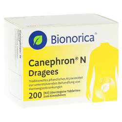 "Canephron N Dragees Überzogene Tabletten 200 Stück" von "Bionorica SE"