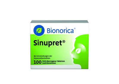 SINUPRET �berzogene Tabletten 100 St von Bionorica SE