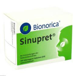 Sinupret Dragees 200 St Überzogene Tabletten von Bionorica SE