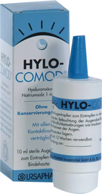 HYLO-COMOD Augentropfen 10 ml von Bios Medical Services GmbH