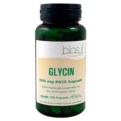 "GLYCIN 500 mg Bios Kapseln 100 Stück" von "Bios Medical Services"