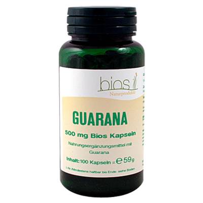 "GUARANA 500 mg Bios Kapseln 100 Stück" von "Bios Medical Services"