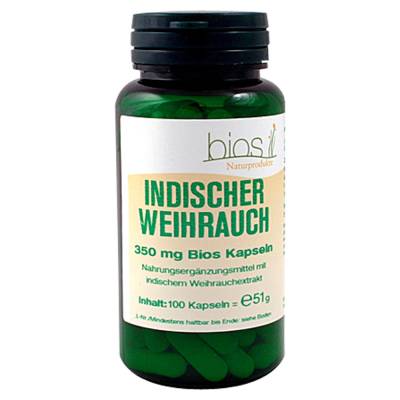 "INDISCHER Weihrauch 350 mg Bios Kapseln 100 Stück" von "Bios Medical Services"