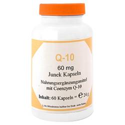 "Q10 60 mg Junek Kapseln 60 Stück" von "Bios Medical Services"