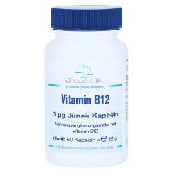 "VITAMIN B12 3 µg Junek Kapseln 60 Stück" von "Bios Medical Services"