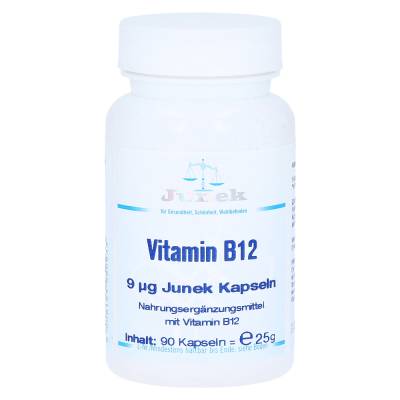 "VITAMIN B12 9 µg Junek Kapseln 90 Stück" von "Bios Medical Services"