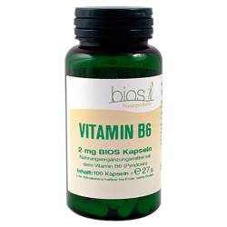 "VITAMIN B6 2 mg Bios Kapseln 100 Stück" von "Bios Medical Services"