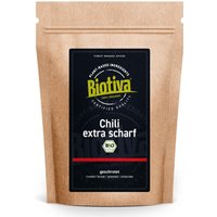 Biotiva Chili extra scharf geschrotet Bio von Biotiva