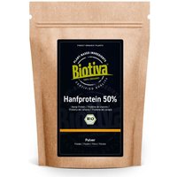 Biotiva Hanfprotein Pulver Bio 50% von Biotiva