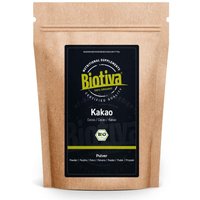Biotiva Kakao Pulver stark entölt Bio von Biotiva