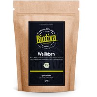 Biotiva Weißdornblüten und Blätter Tee Bio von Biotiva