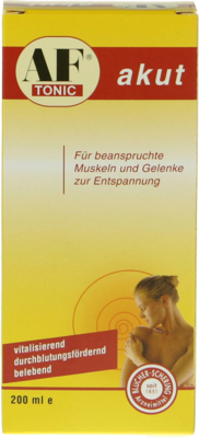 AF TONIC akut fl�ssig 200 ml von Bl�cher-Schering GmbH & Co. KG