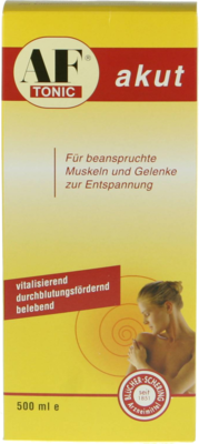 AF TONIC akut fl�ssig 500 ml von Bl�cher-Schering GmbH & Co. KG