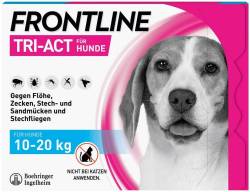 Frontline TRI-ACT Hund 10-20 kg 3 Pipetten von Boehringer Ingelheim VETMED