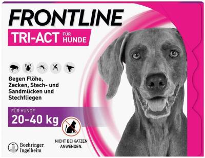 Frontline TRI-ACT Hund 20-40 kg 3 Pipetten von Boehringer Ingelheim VETMED