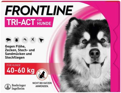 Frontline TRI-ACT Hund 40-60 kg 3 Pipetten von Boehringer Ingelheim VETMED