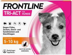 Frontline TRI-ACT Hund 5-10 kg 3 Pipetten von Boehringer Ingelheim VETMED