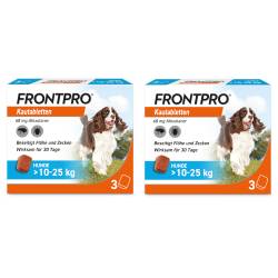 FRONTPRO Kautabletten Hunde >10 - 25 kg Doppelpack von Boehringer Ingelheim VETMEDICA GmbH