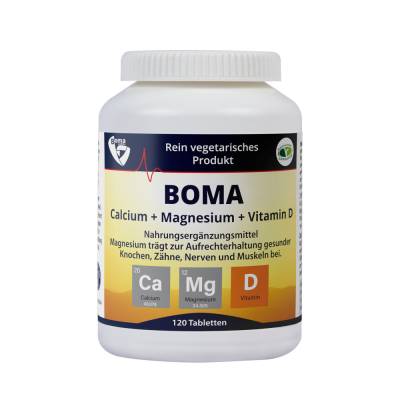 CALCIUM+MAGNESIUM+Vitamin D Tabletten von Boma Lecithin GmbH